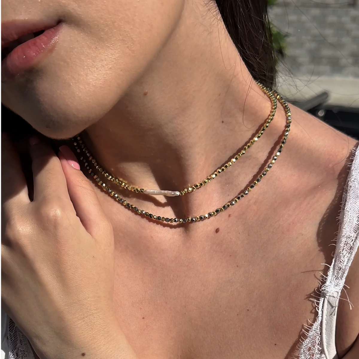 Lumina Gold Necklace