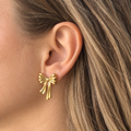 Bold Bow Earrings