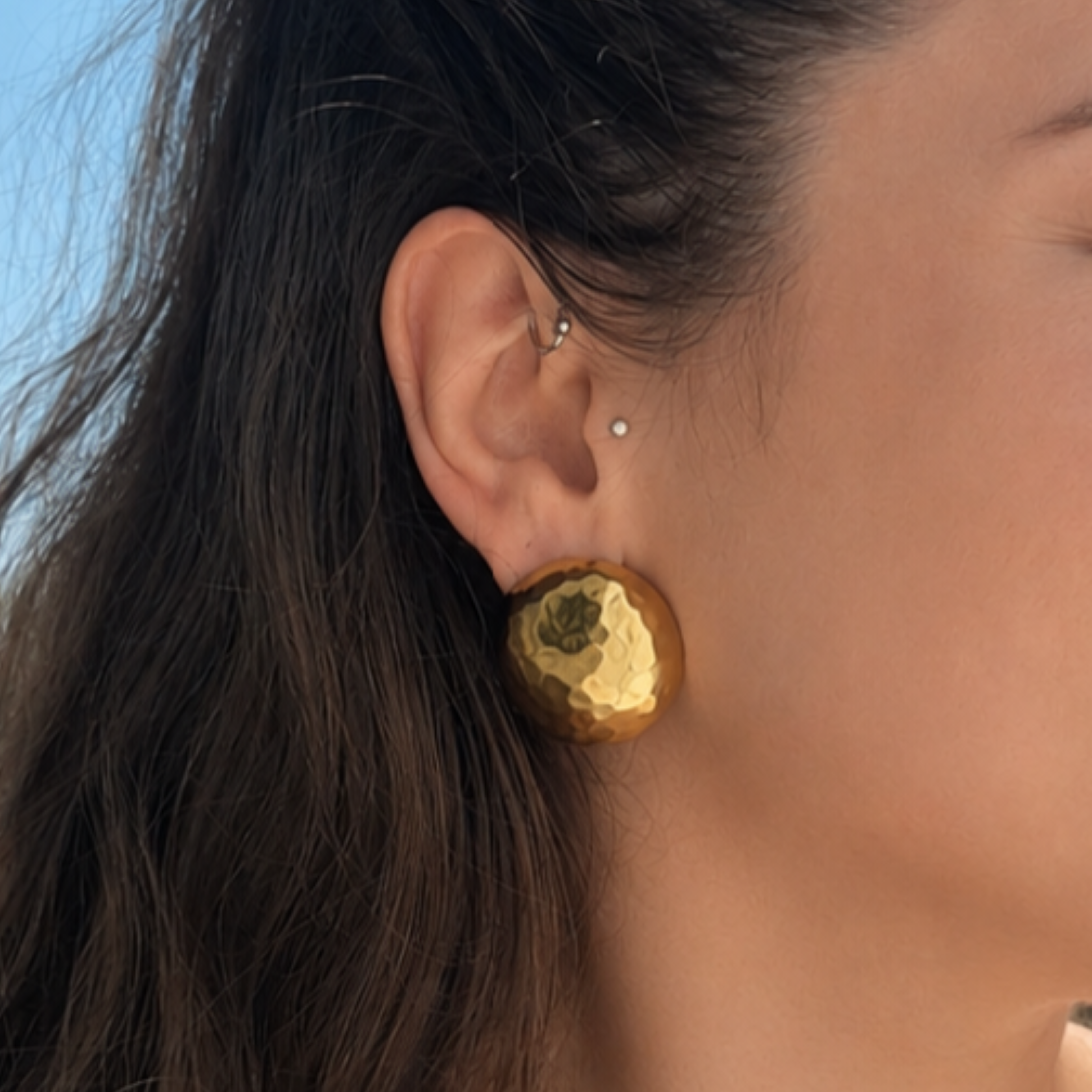 Gaia Earrings - Gold
