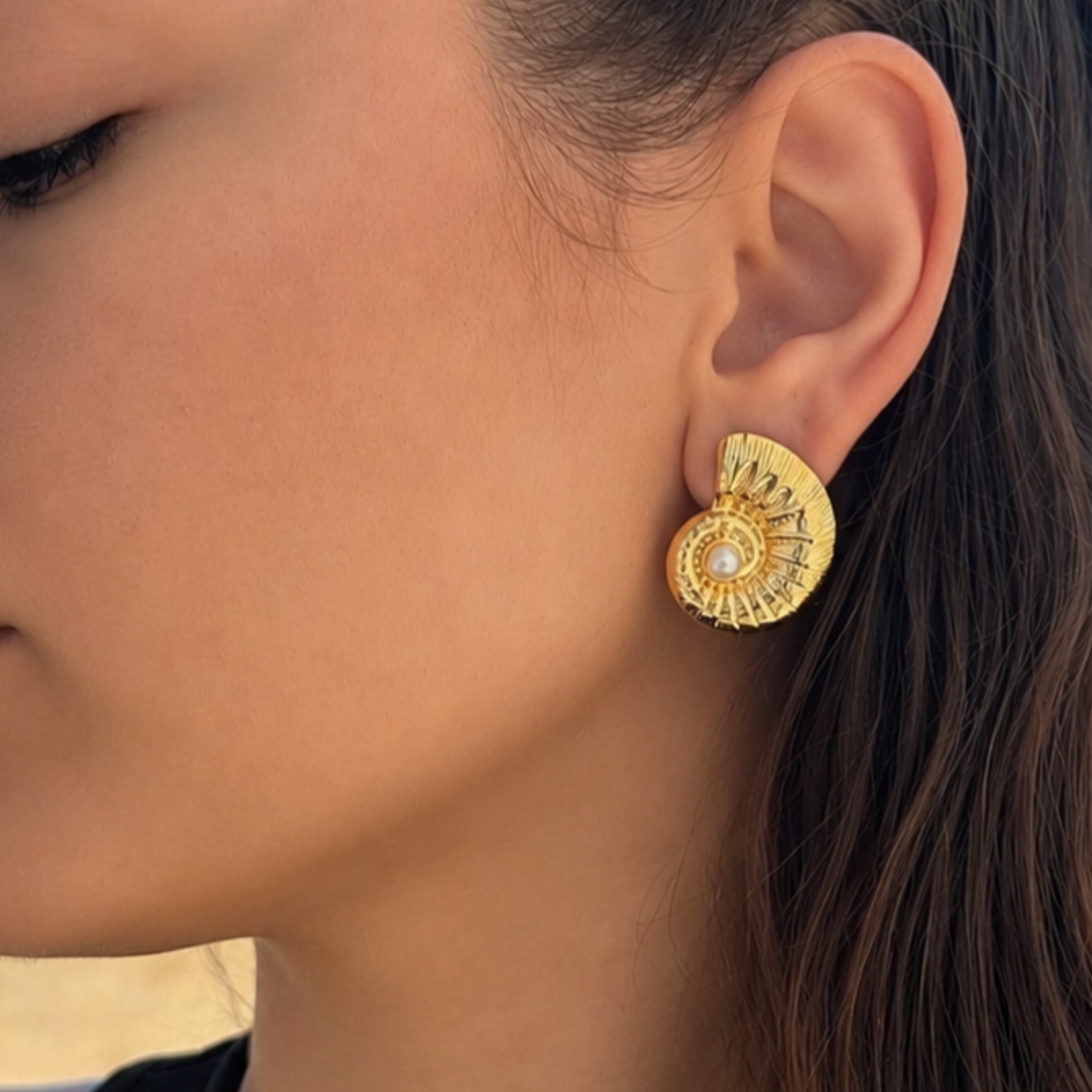 Nautilus Earrings