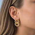 Pearl Ring Earrings