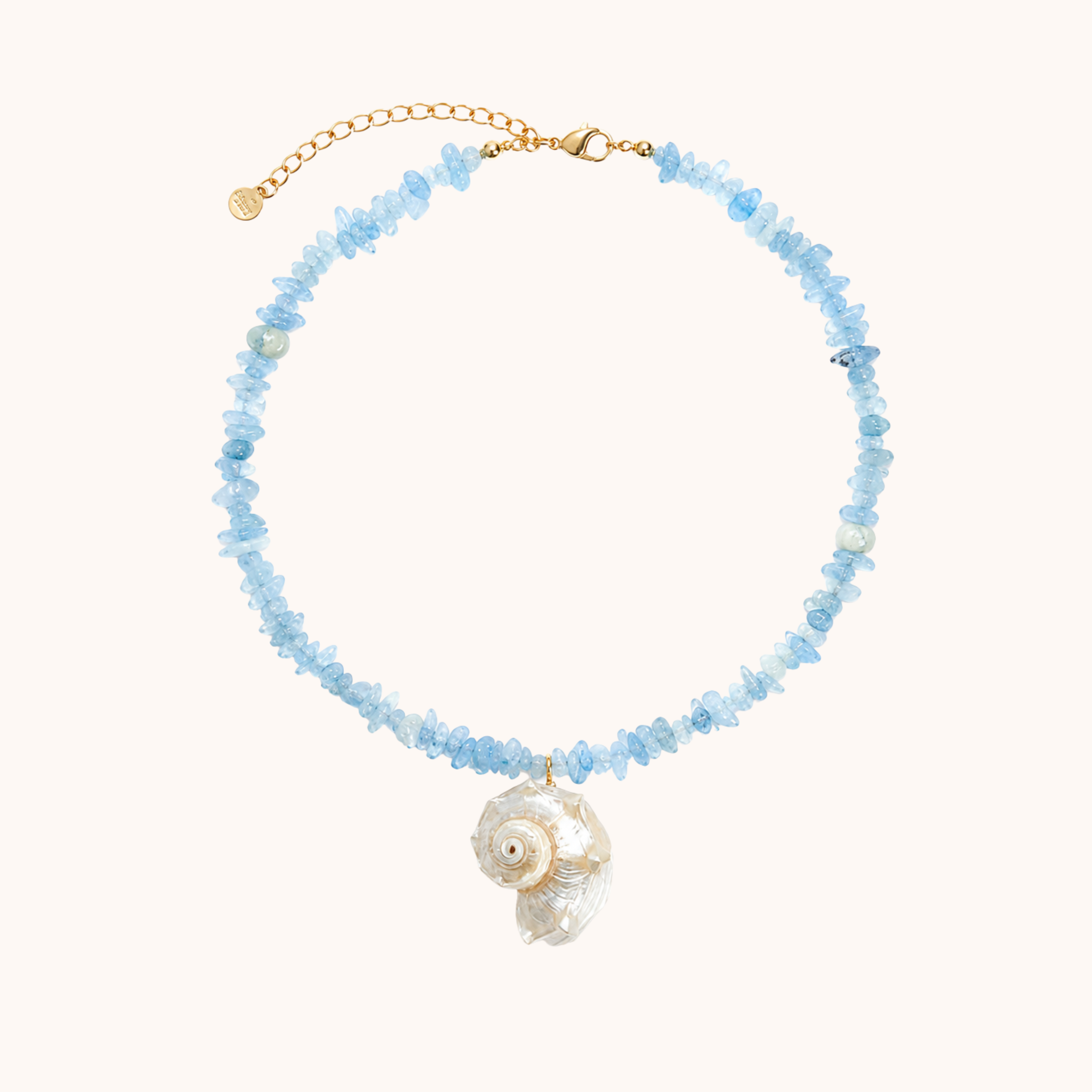 Isla Necklace - Light Blue