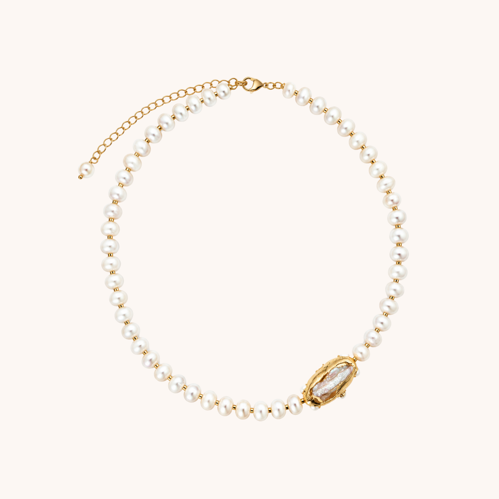 Soleil Pearl Necklace