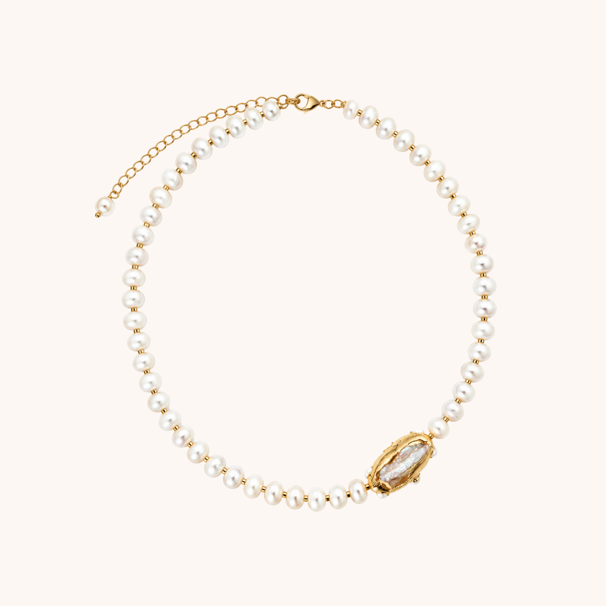 Soleil Pearl Necklace