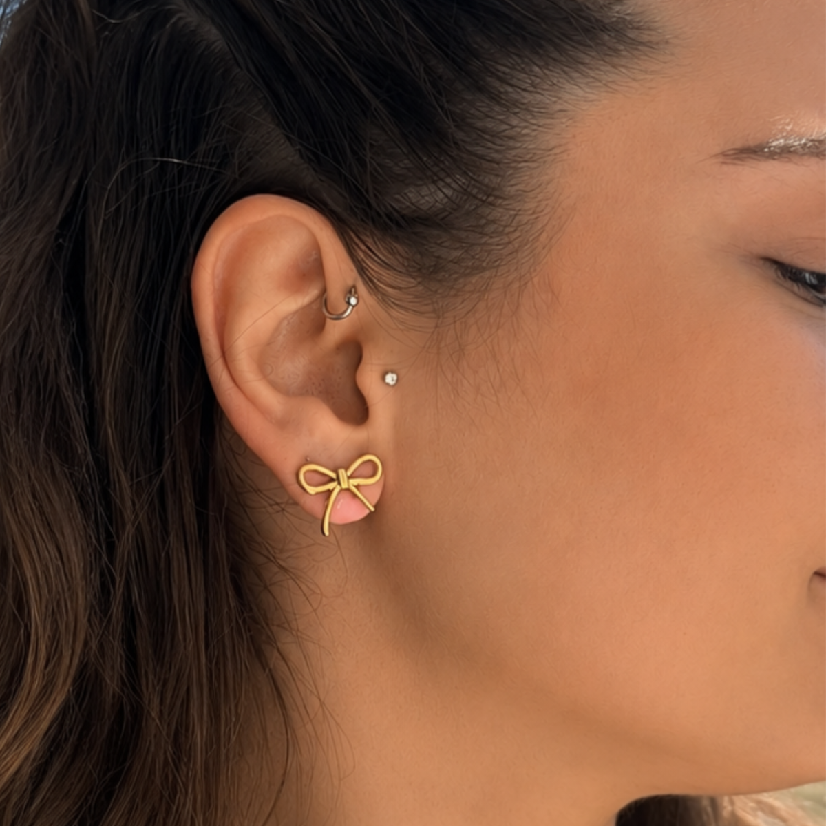 Mini Bow Earrings